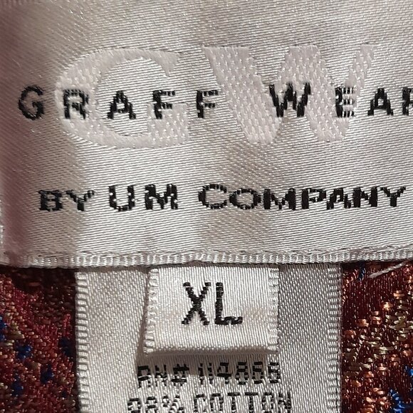 XL Graff Wear by UM Company - Denim Patchwork Jacket - Picture 10 of 11